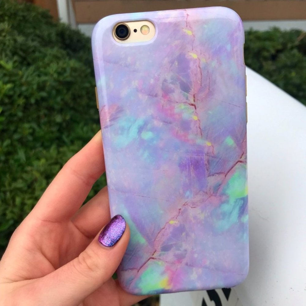 Velvet Caviar Cotton Candy Opal iPhone 6/6s Case